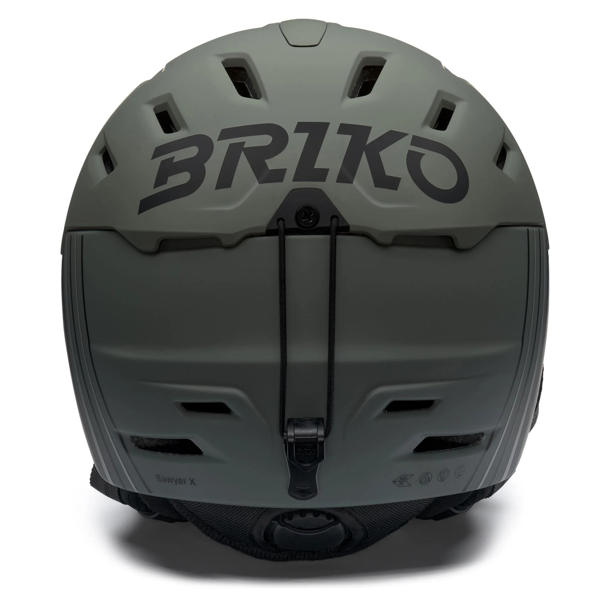 Caschi Briko Uomo Donna Grigio Sawyer X