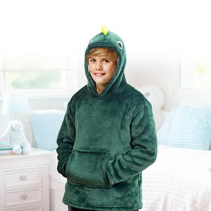 SWEAT A CAPUCHE ENFANT DINOSAURE