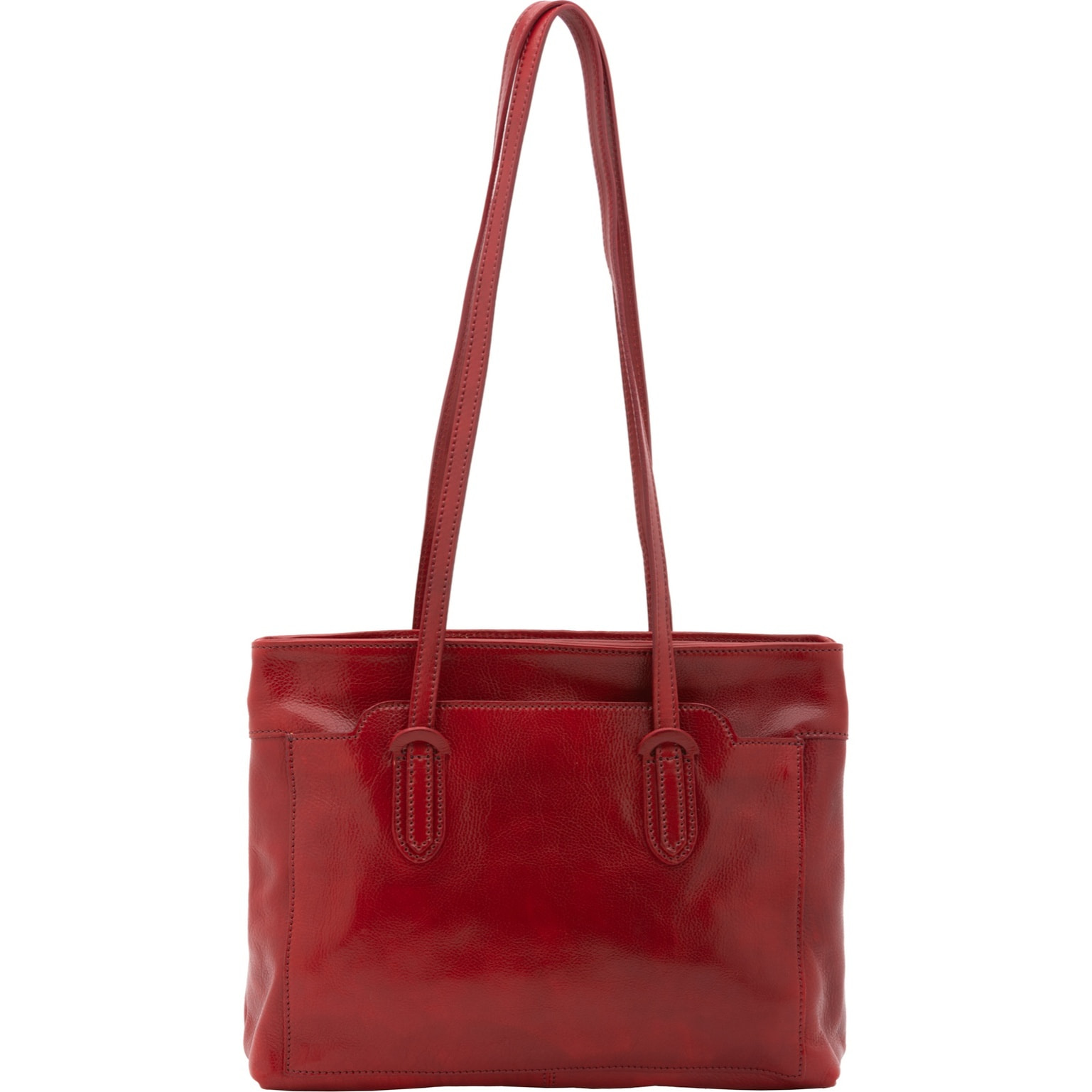 Borsa a spalla da donna - Modello Iduna Lux - Vera pelle - 35.0 x 26.0 x 12.0 cm