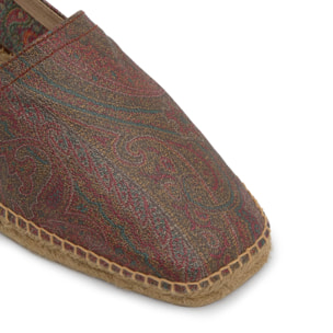 Alpargata plana Pablo en el icónico tejido jacquard by ETRO