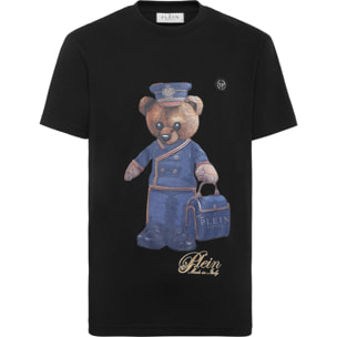 PHILIPP PLEIN Camiseta de cuello redondo y manga corta TEDDY
