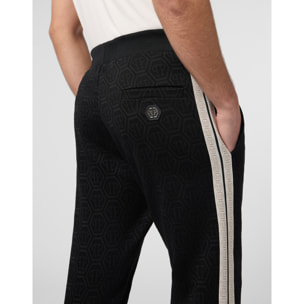 PHILIPP PLEIN Tracksuit Joggers Jacquard Monogram