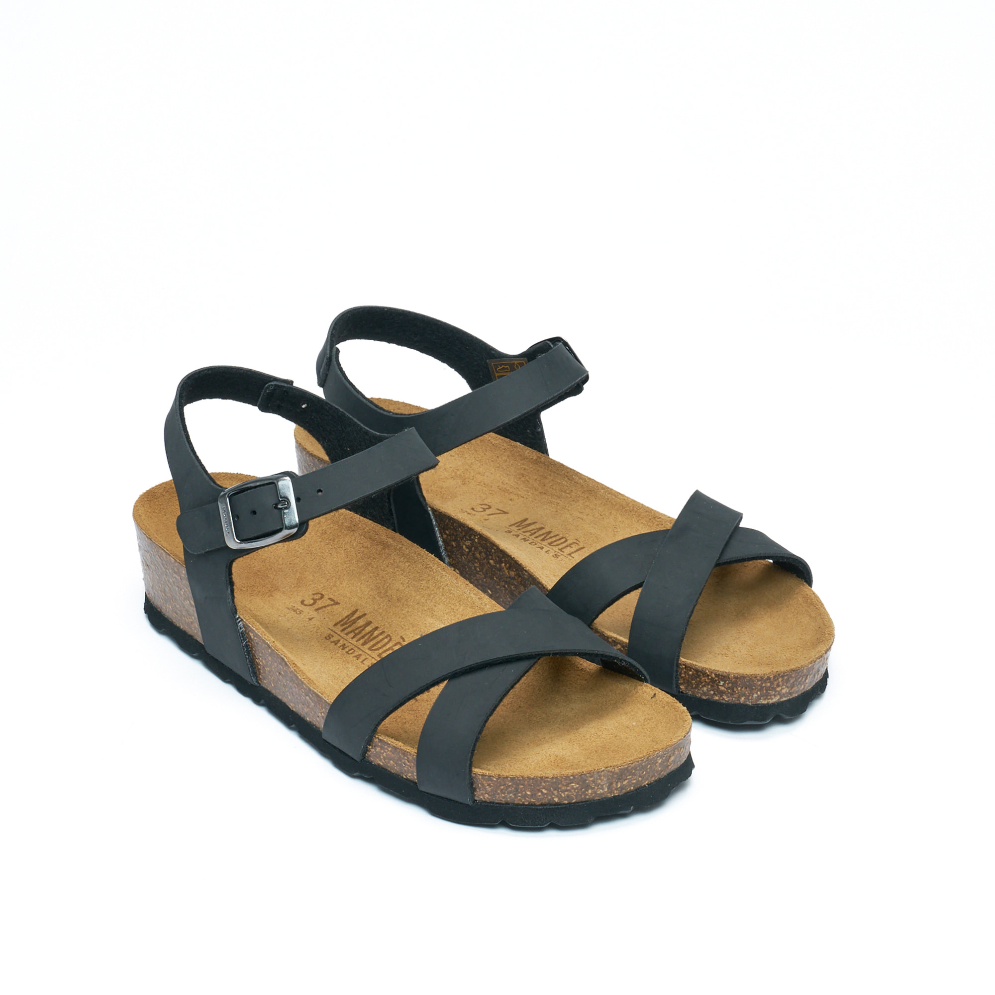 Sandalo Mandèl Nero