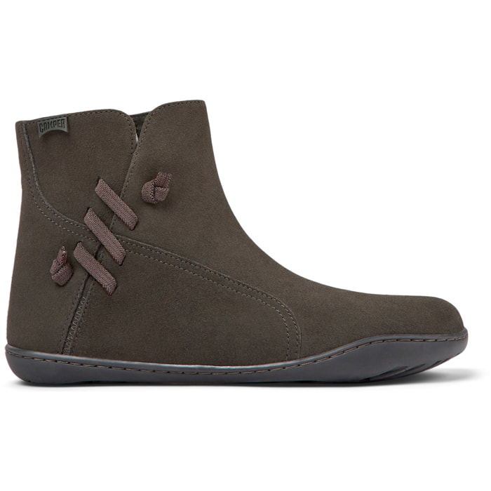 CAMPER Peu Cami - Botines Mujer Gris