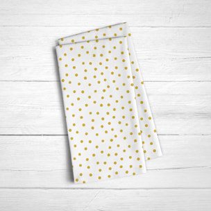 Pack de 2 serviettes 0120-130 100% coton 45x45 cm