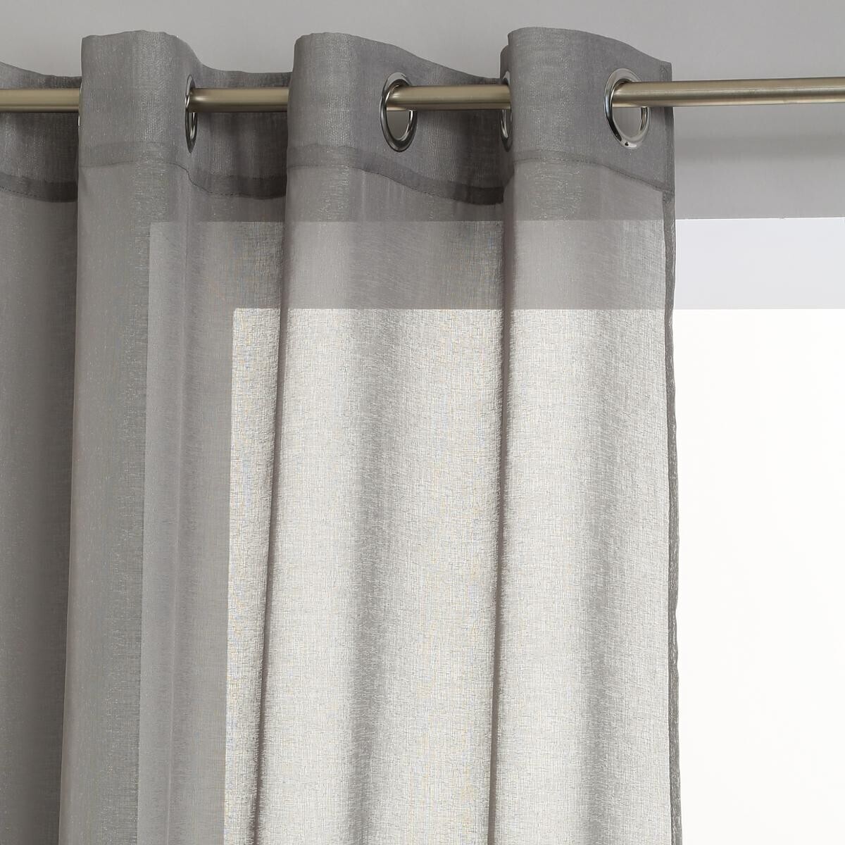 Voilage gris 140x240cm