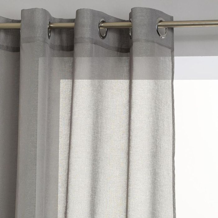 Voilage gris 140x240cm