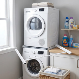 Kit de superposition lave-linge sèche-linge Fackelmann
