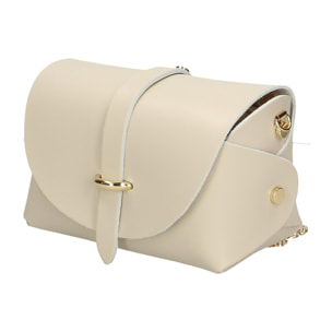 Chicca Borse Borsetta Clutch Beige