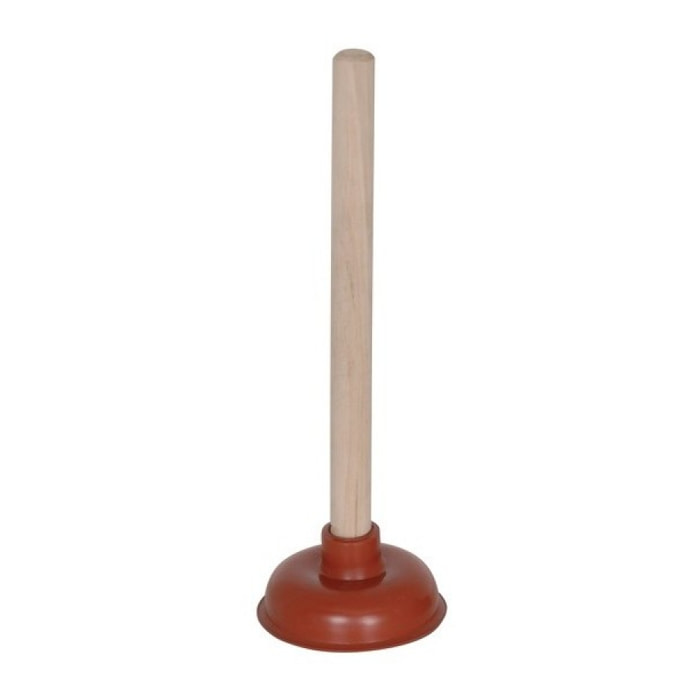 Débouche évier & lavabo avec manche en bois MSV