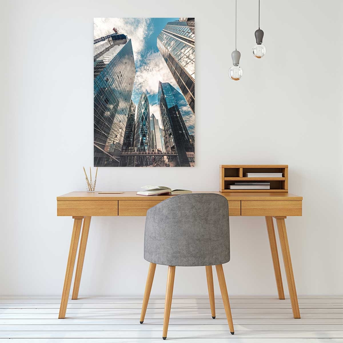 Tableau paris quartier la defense Tableau alu Dibond