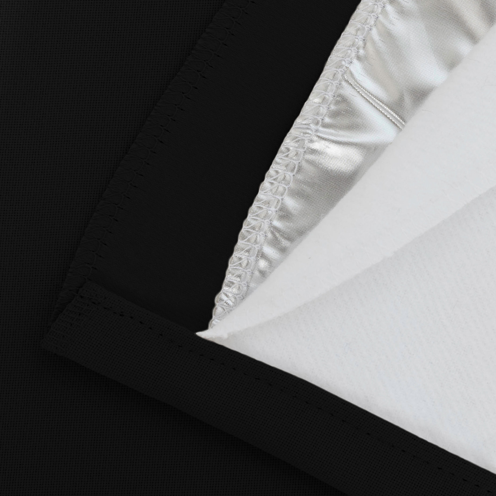 Rideau Phonique Occultant et Thermique 'MOONDREAM' - Noir