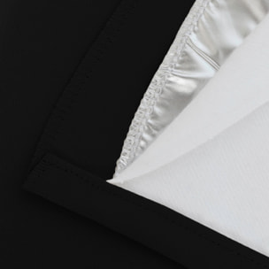 Rideau Phonique Occultant et Thermique 'MOONDREAM' - Noir