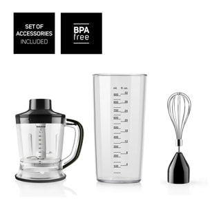 Taurus - Batidora de mano Bapi 1500 Premium XL Plus 1500 W