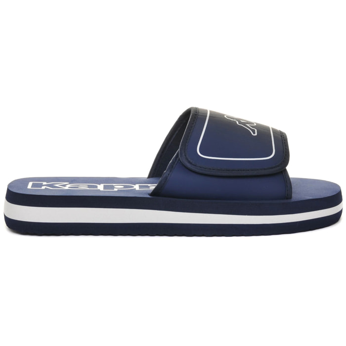 Ciabatte Kappa Uomo Logo Galea Blu