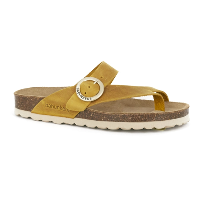 SANDALO VALENCIA BABUNKERS GIALLO