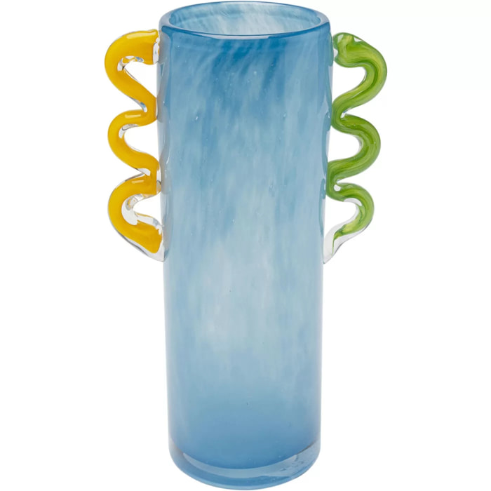 Vase Manici bleu 29cm Kare Design