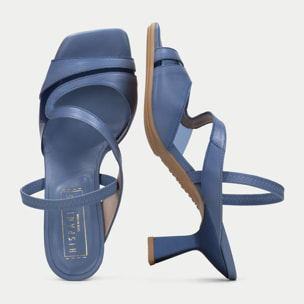 Sandalia Tacon Danielle Azure 6 cm