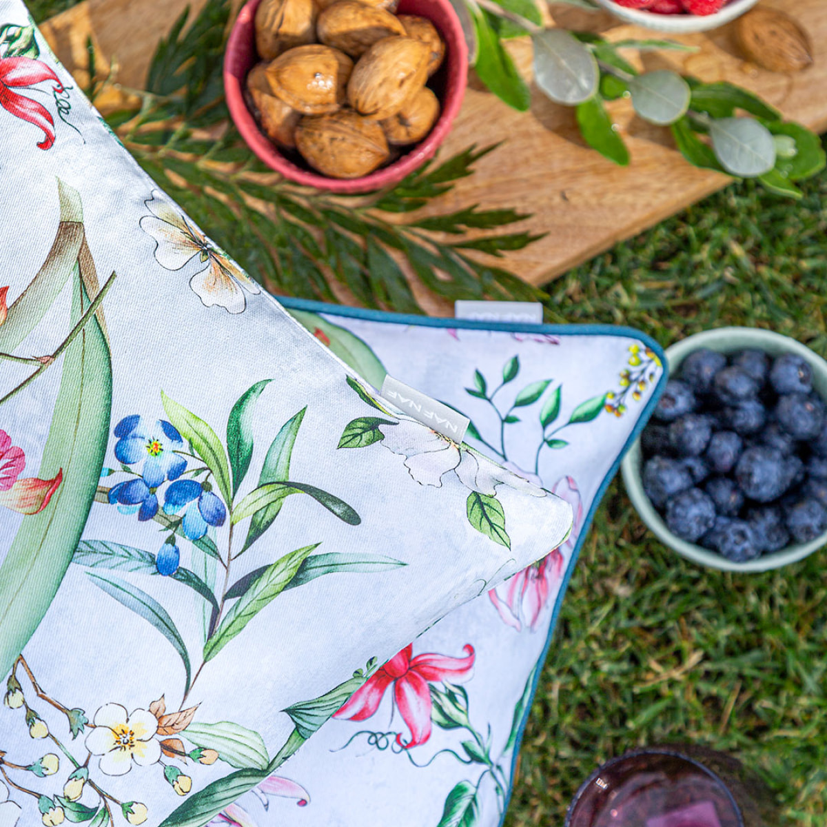 2 Fundas de cojin 100% algodón MAGGIO. Disponible en varios tamaños.