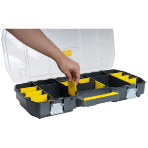 Boîte à outils avec organiseur transparent STANLEY 1-97-514