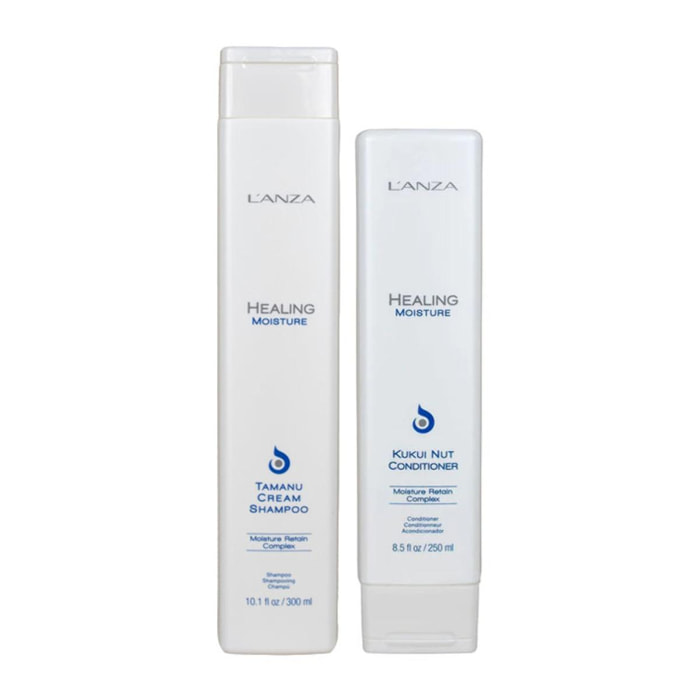 L'ANZA Kit Healing Moisture Shampoo 300ml + Conditioner 250ml