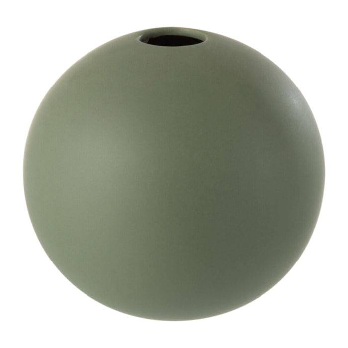 J-Line vase Boule - céramique - vert - medium - Ø 18 cm
