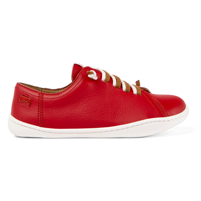 Zapatillas - CAMPER Peu Cami - Rojo - Cuero liso