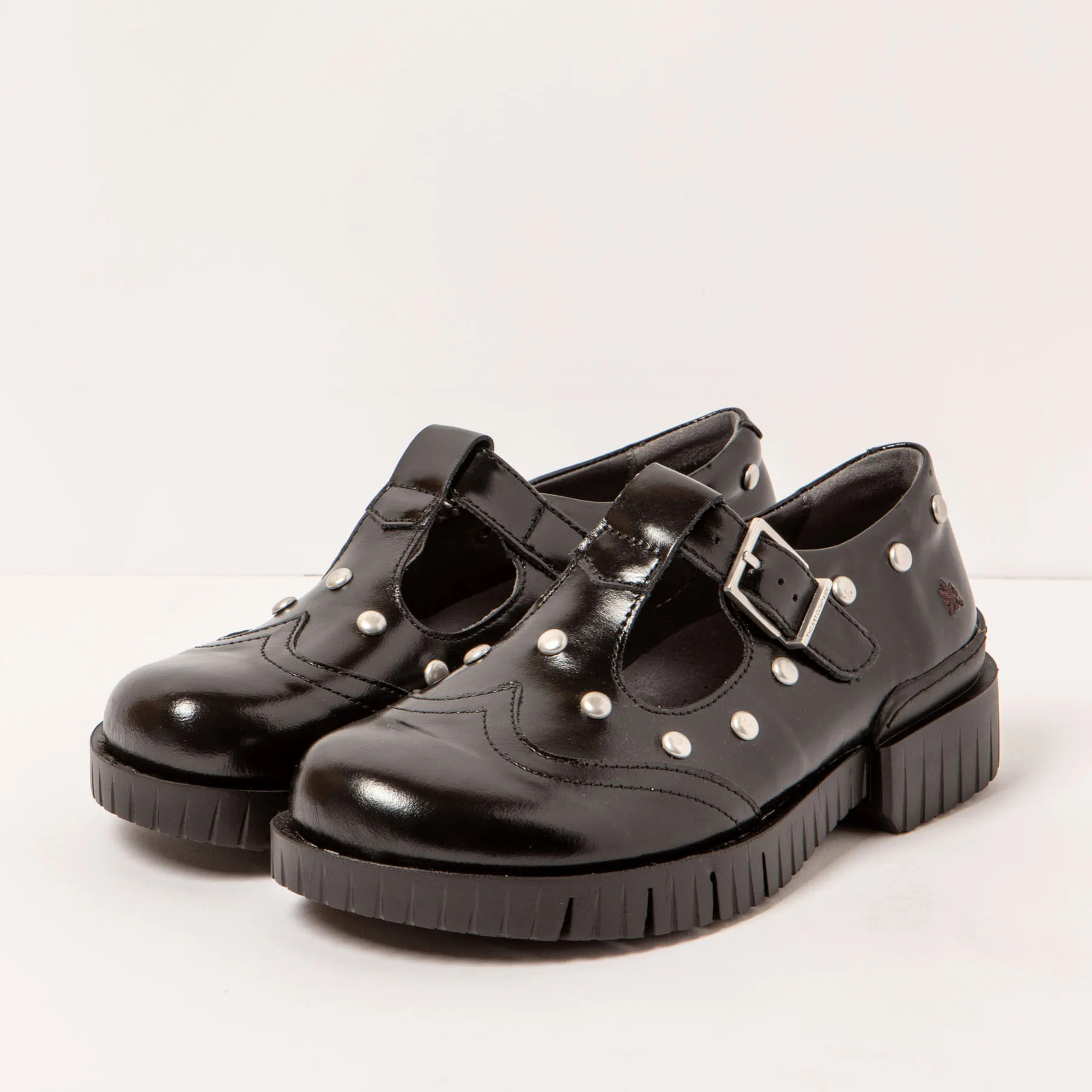 Zapatos 1834S NAPPA SHINNY BLACK /OXFORD color Black