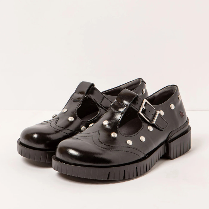 Zapatos 1834S NAPPA SHINNY BLACK /OXFORD color Black