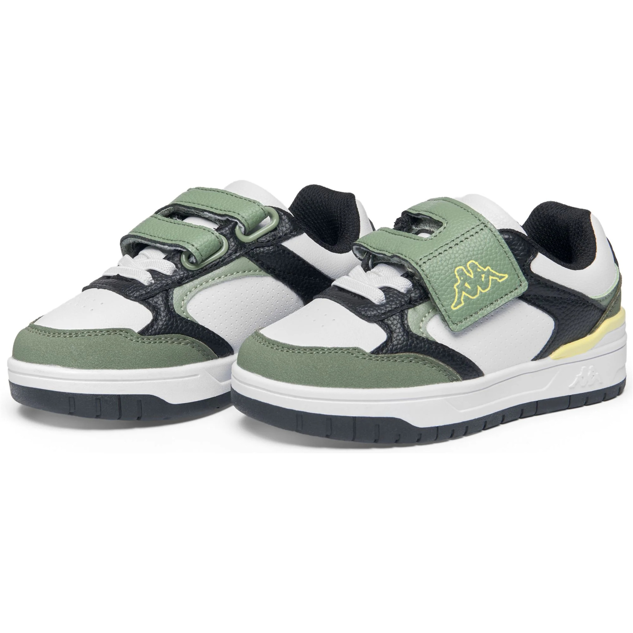 Kappa - Sneakers Bambino/a Grigio - Logo Manis 2.0 Ev Kid