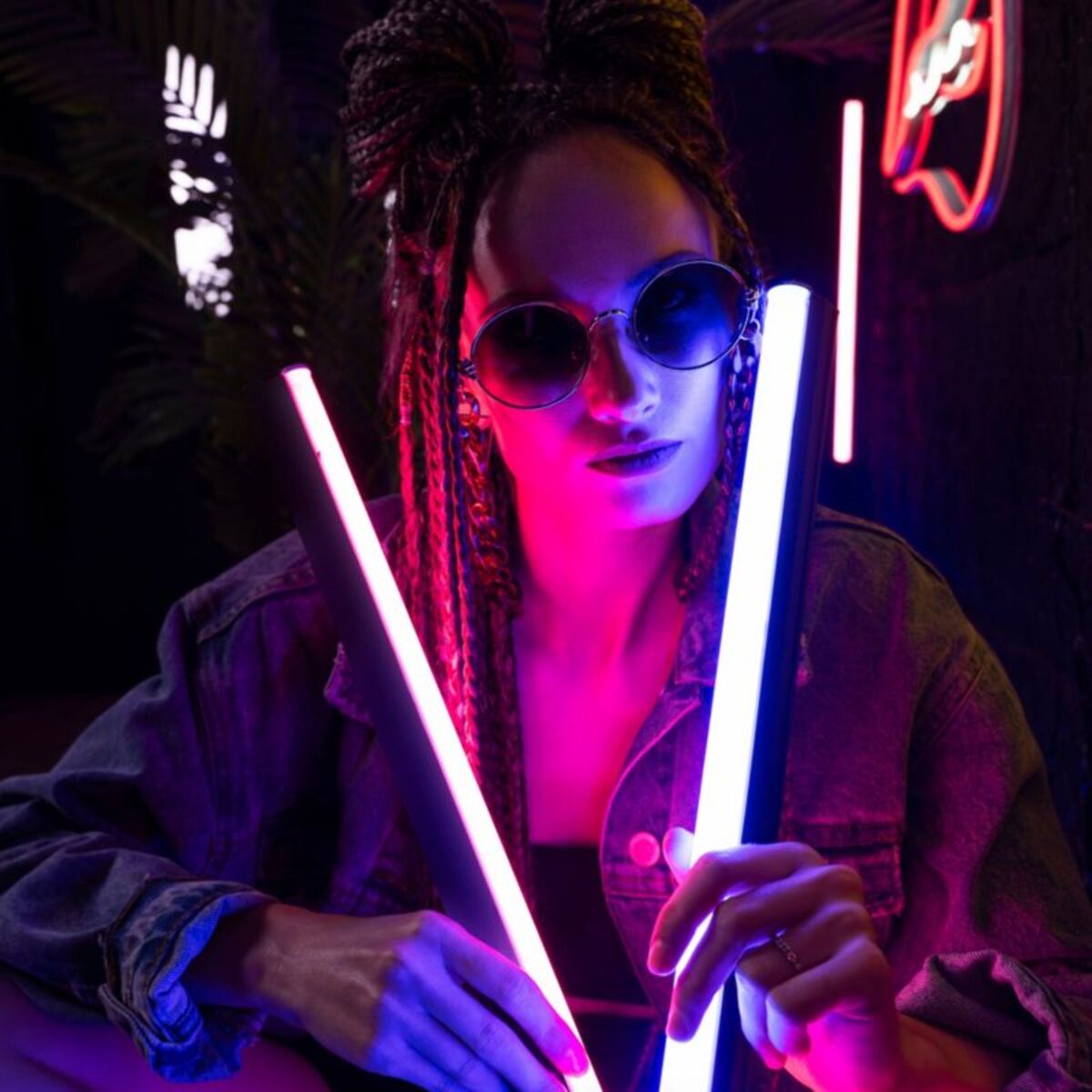 Ring light TNB Influence pro Tube lumineux