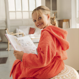 Peignoir à capuche enfant 100% coton peigné, TOUT SIMPLEMENT BAIN
