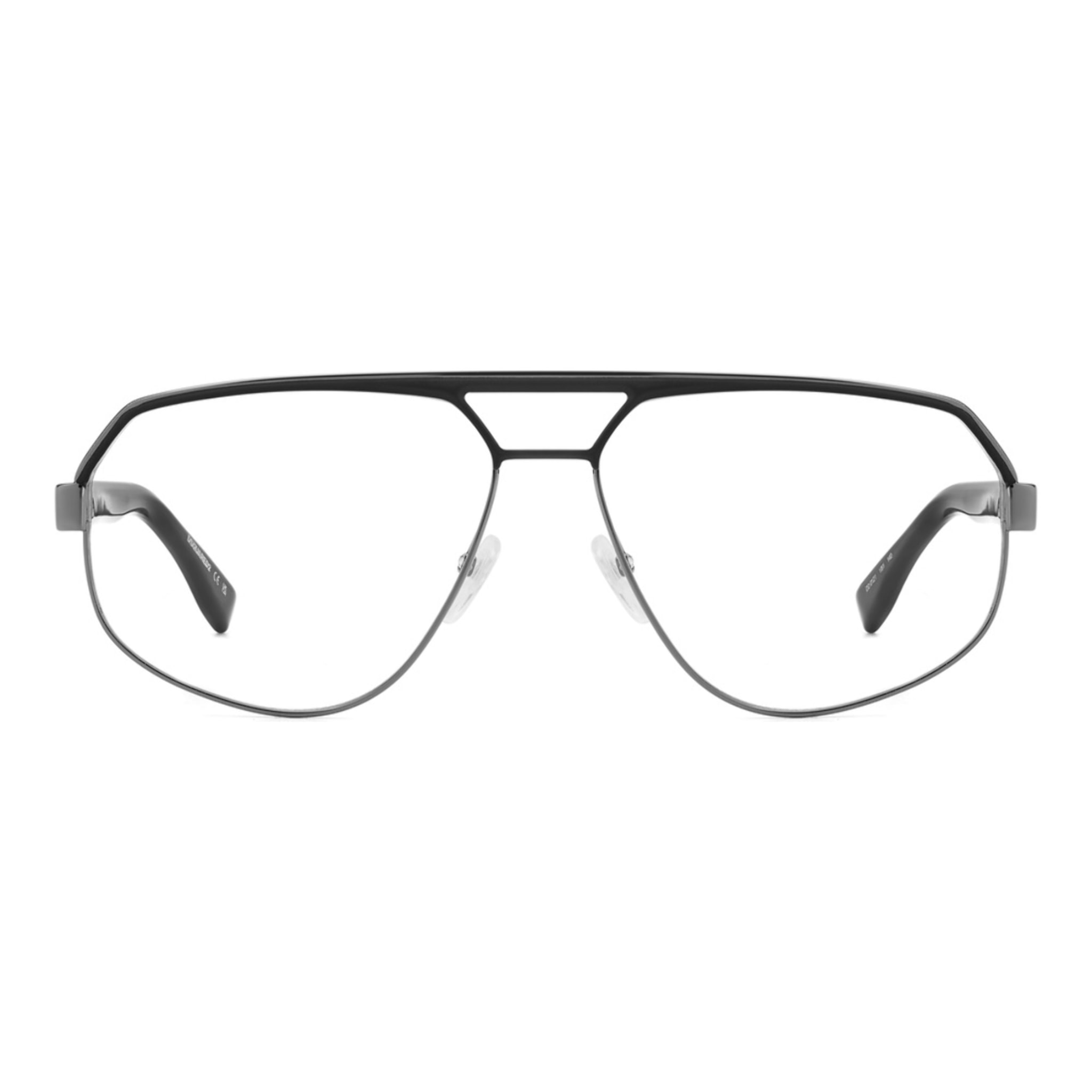 Gafas de Vista Dsquared2 D2 0121 V81 de Metal Hombre 60 mm