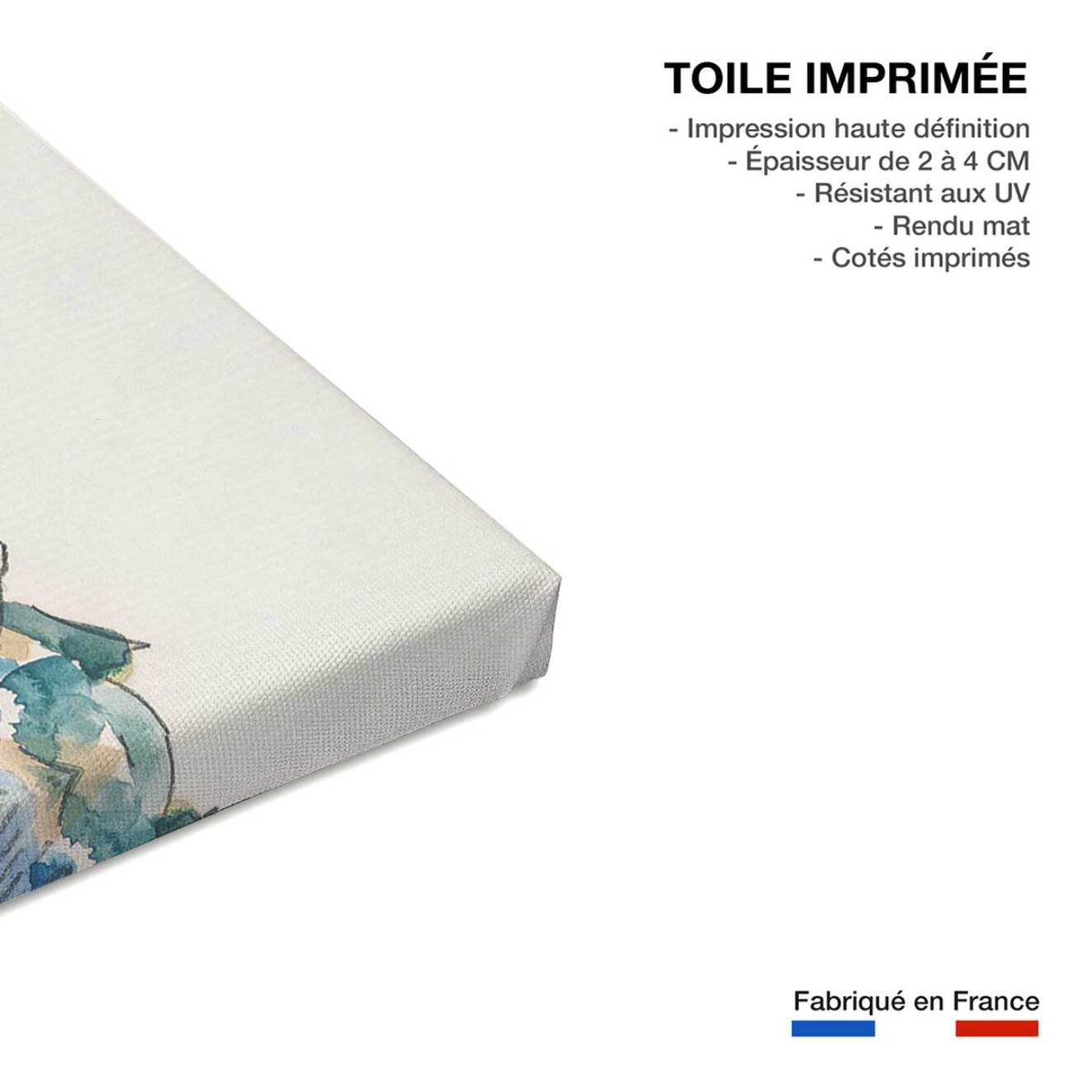 Tableau la rochelle de paul signac  Toile imprimée