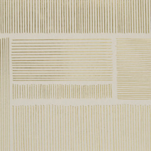 Toile imprimée encadrée Idrissa beige 58x58cm