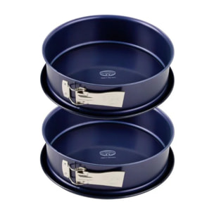 Ensemble de 2 Moules à manqué à charnière 26 cm Dr.Oetker Back Liebe