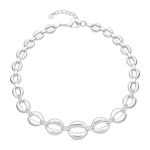 Collar Nixwi acabado plata