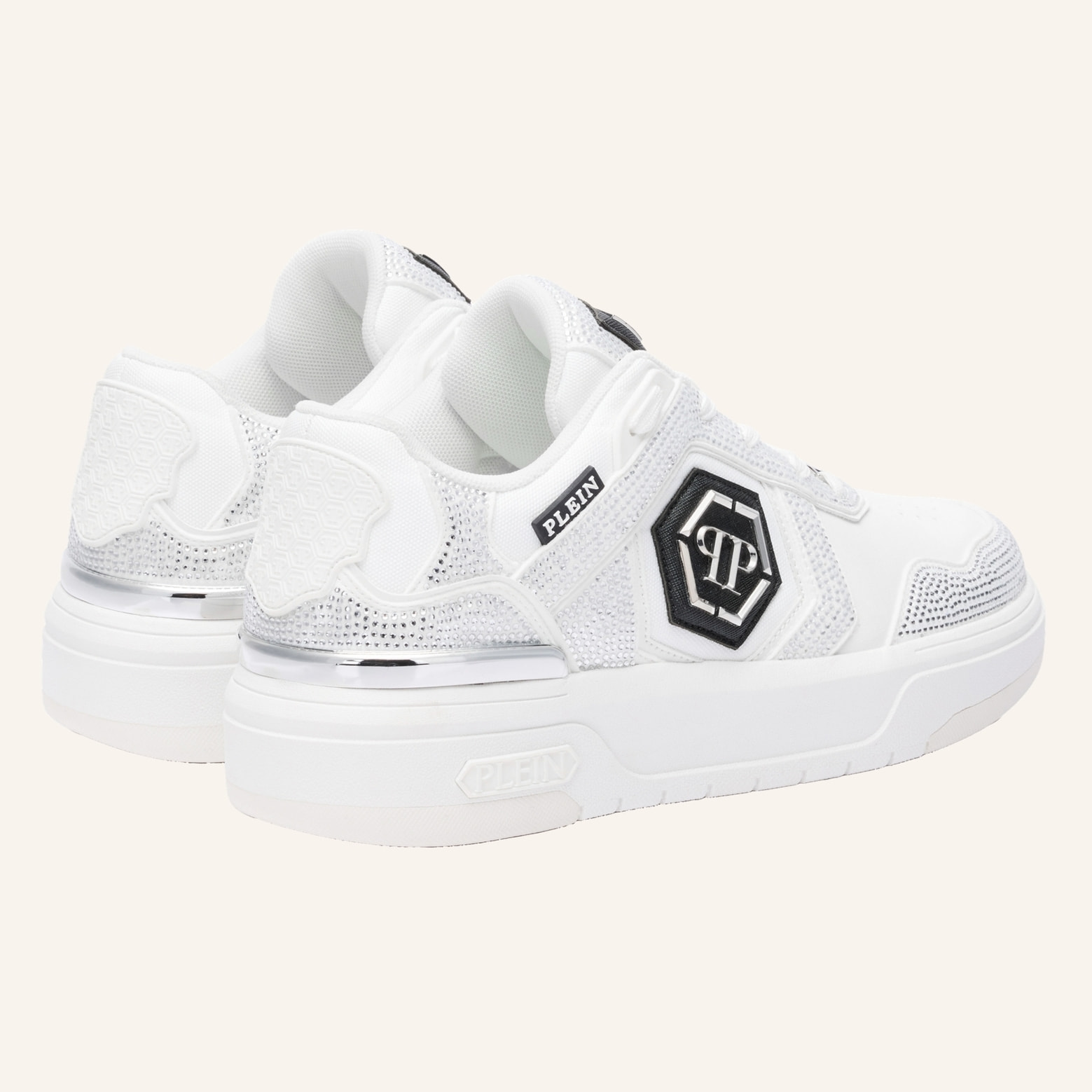 PHILIPP PLEIN Low-Top Sneakers SK8R Strass