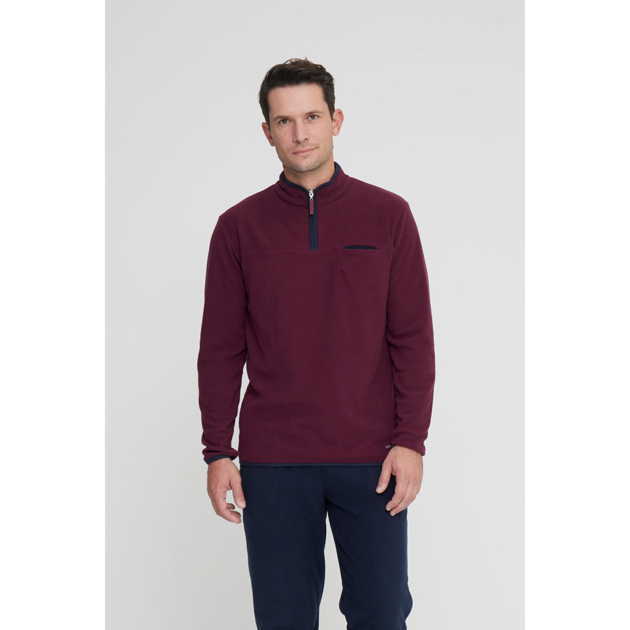 Completo uomo unity in pile con zip Noidinotte