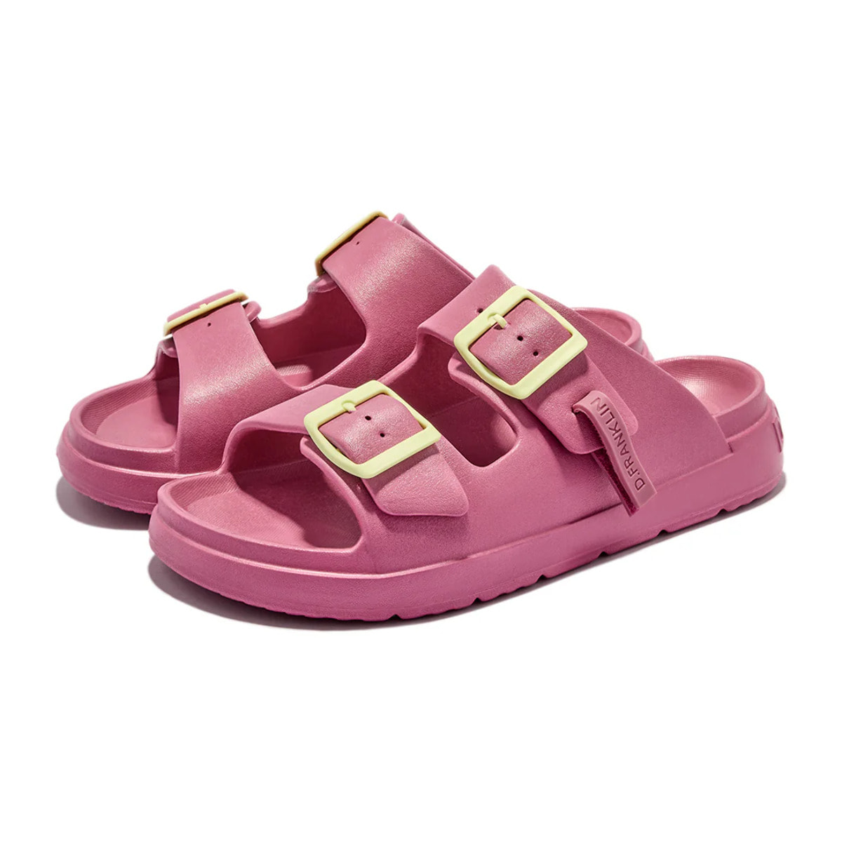 Sandalias Abiertas de Mujer Hebilla Ajustable Vibe Rosa