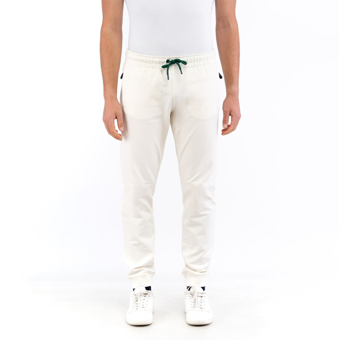 BIKKEMBERGS pantalone uomo marshmallow