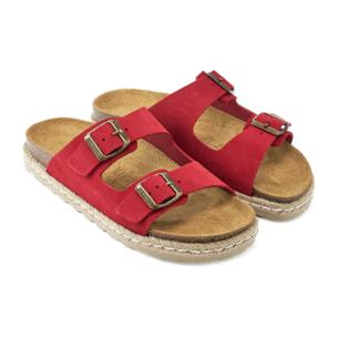 Sandalo Mandèl Rosso