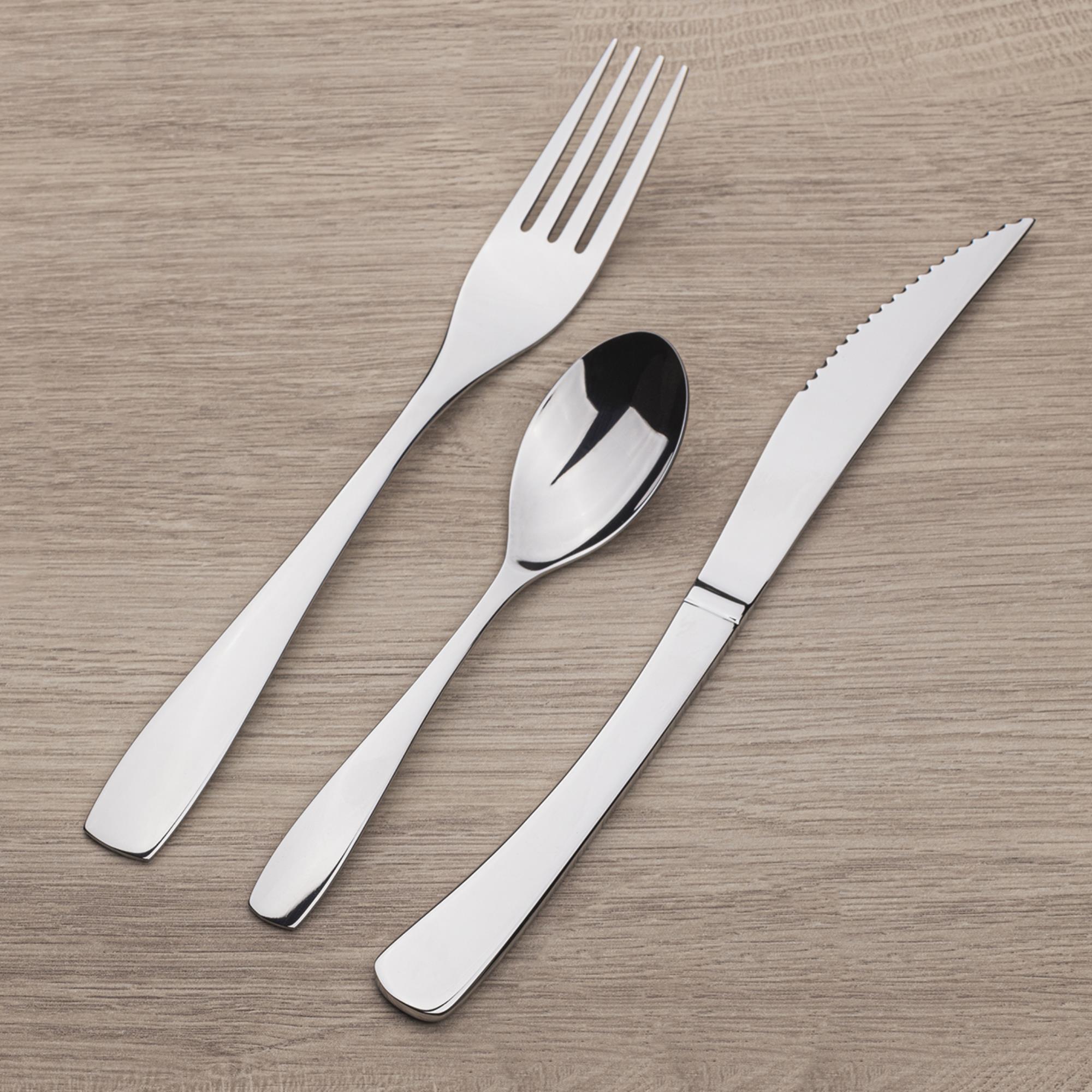 Set de 24 cuchillos de acero inoxidable de diseño clásico pisa renberg