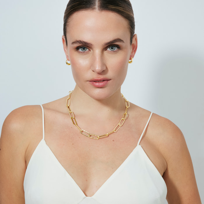 Collar Anymus acabado oro amarillo 18k