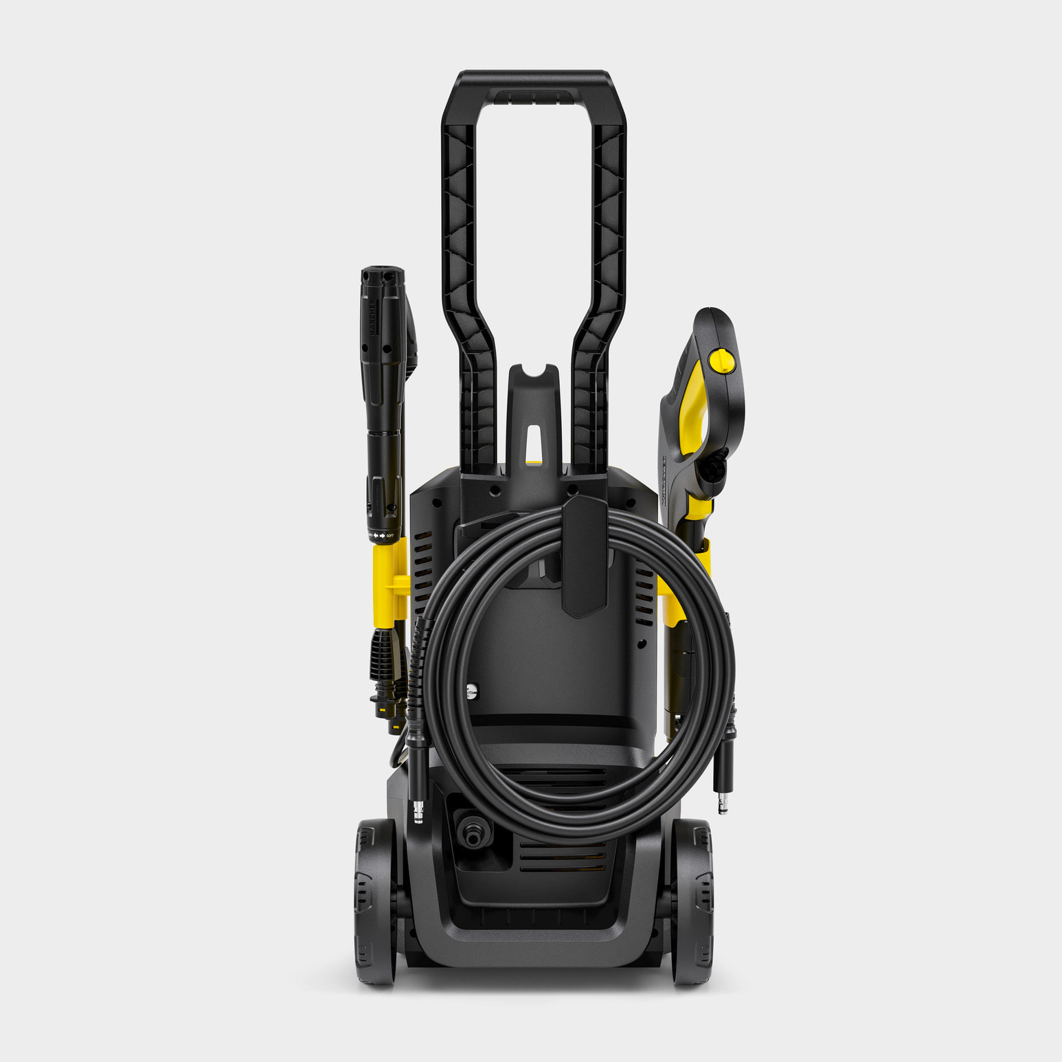 Nettoyeur haute pression Karcher K 4 FJ Home - Pression 130 bar- Débit 420 l/h- Buse à jet plat- Kit Home inclus