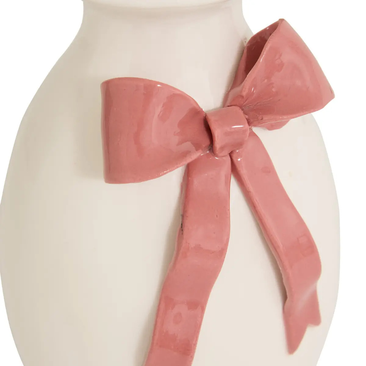 Vase Mona H.18cm blanc