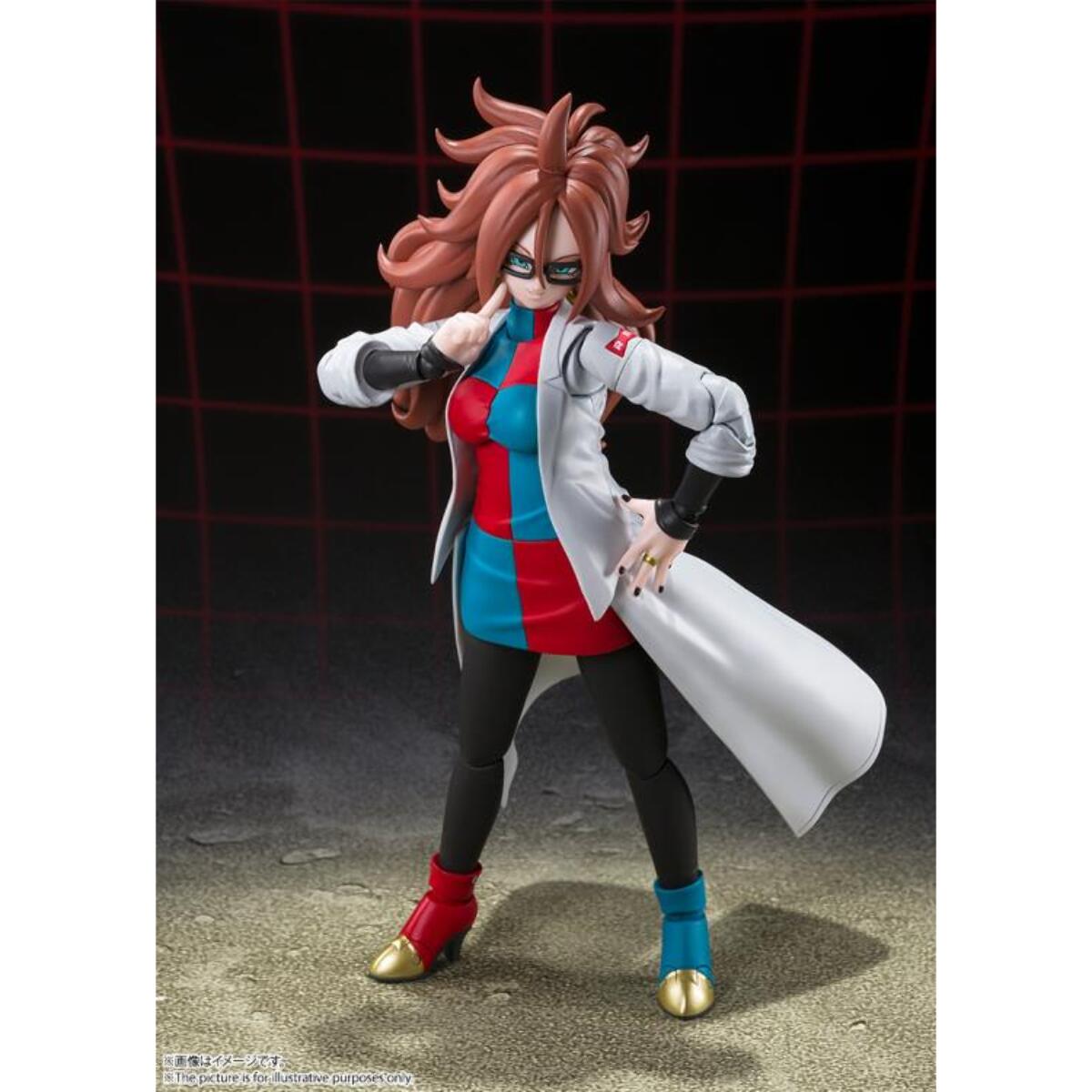 Dragon Ball FighterZ S.h Figuarts Figura Android 21 Lab 14 cm Bandai