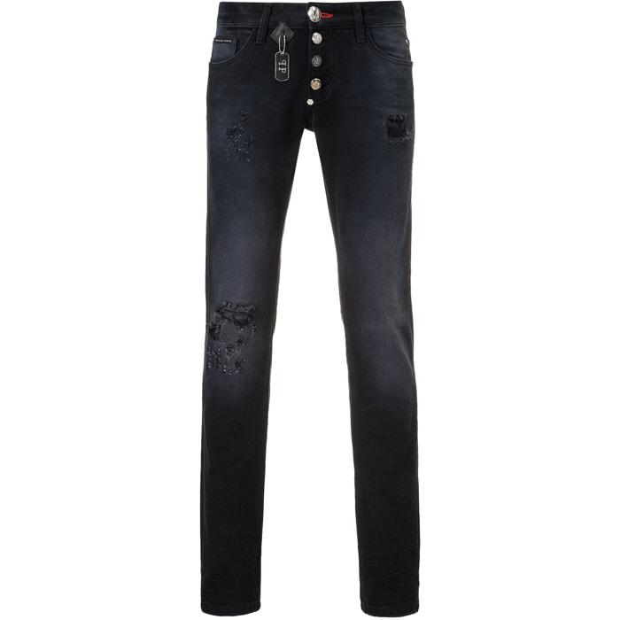 PHILIPP PLEIN straight cut "spin around"