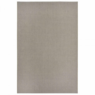 Tapis exterieur kilim géométrique, structure tissée résistante, vasa