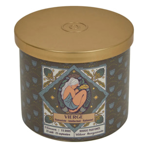 Bougie parfumée Astro 396g pot verre assorti